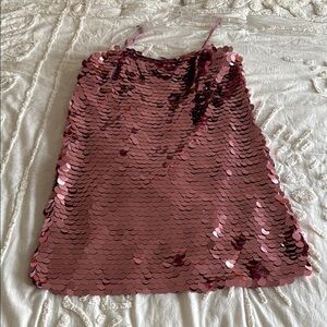 Pink Sequin Dress